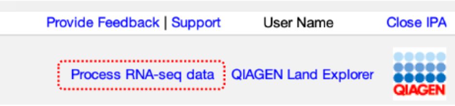 RNA-seq Analysis Portal로의 링크